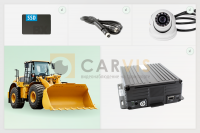 Комплект видеонаблюдения для бульдозера (онлайн)