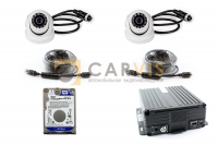 Комплект видеонаблюдения CARVIS для карьерной техники (стандарт)