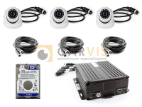 Комплект видеонаблюдения для транспортировки нефтепродуктов под ПП РФ № 969 (онлайн)