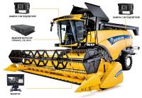 Комплект видеонаблюдения для сельскохозяйственной техники ВизорМонитор(Базовый)