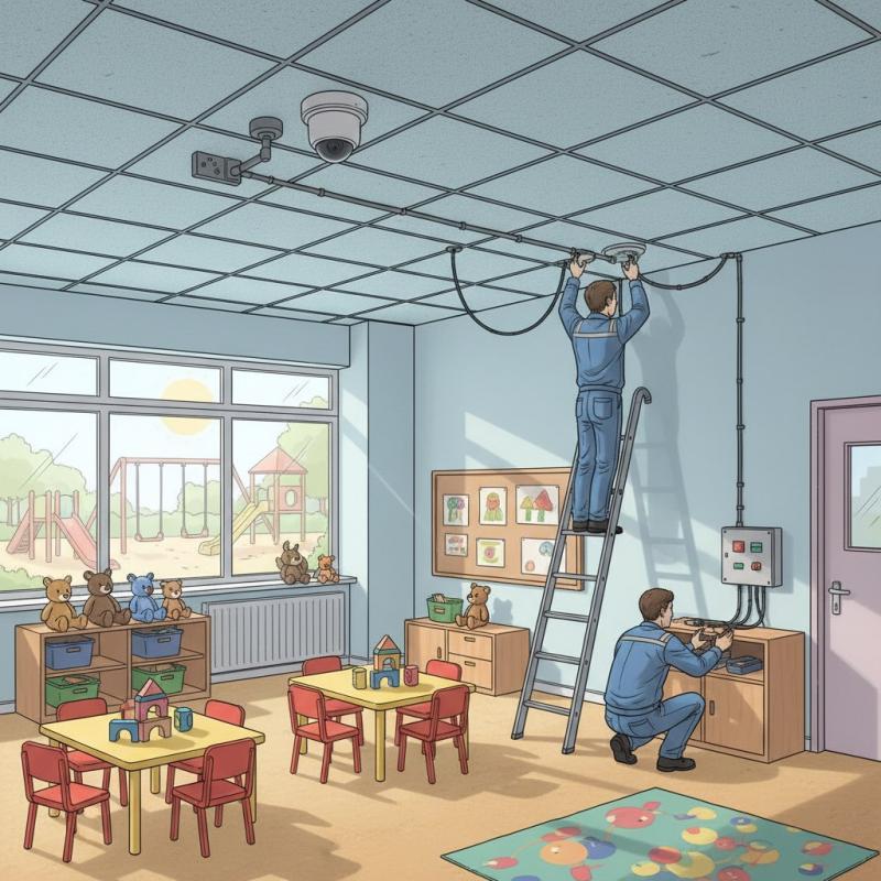 Установить видеонаблюдение в детском саду заказать в Ростове-на-Дону, цена, интернет магазин cameralook