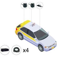 IPTRONIC Комплект видеонаблюдения для автошколы под ПП №969 (офлайн HDD+SD)