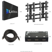 Видеостена Lateos VW2255W