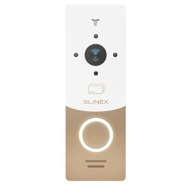 Вызывная IP-панель Slinex ML-20IP gold+white